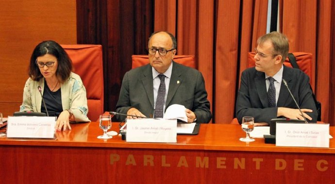 El síndico mayor de la Sindicatura de Cuentas Jaume Amat
