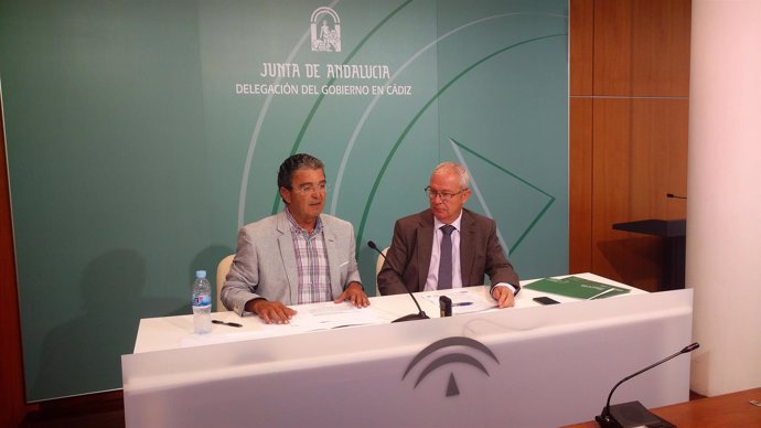 Belizón y Herrera, delegado de la Junta  en Cádiz y de Salud, respectivamente