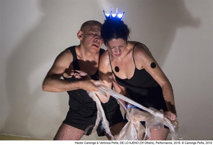 Imagen de la performance