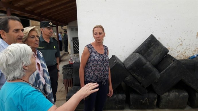 Delegada visita Valverde