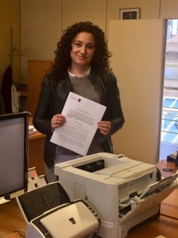 La diputada de Podemos de La Rioja Ana Carmen Sainz registra proposición