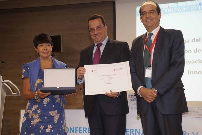 V Premi d'Investigació de la Càtedra Google que ha rebut Jorge Villarino