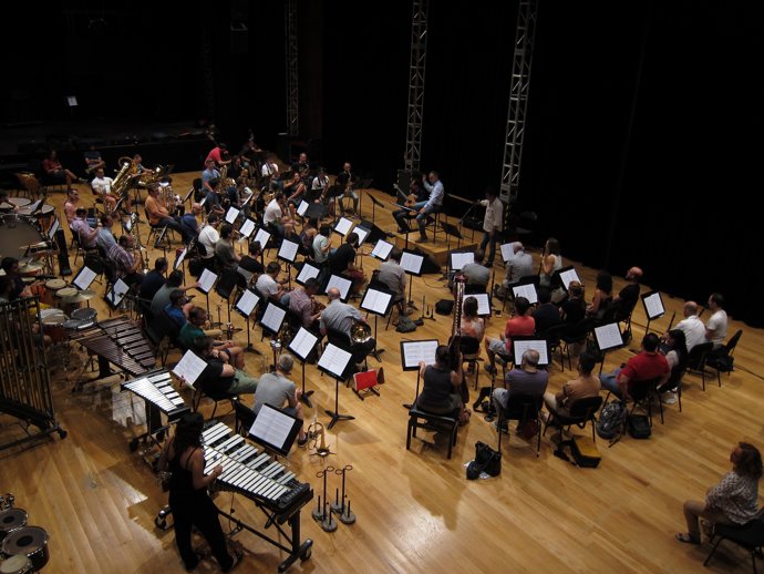 Assaig del concert 'Vagamundo' de Santiago Ause                           