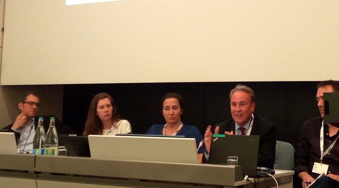 R.Loppacher en un seminari de l'European Broadcasting Union (EBU)
