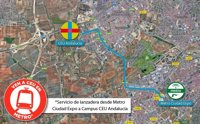 CEU Andalucía pondrá en marcha en Sevilla el próximo curso un servicio de lanzadera con el metro