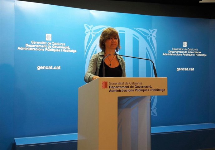 La consellera de Governació, Meritxell Borràs