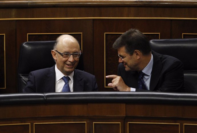 Cristóbal Montoro y Rafael Catalá