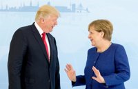 Merkel y Trump se reúnen en vísperas del G20 sin entrar en polémicas