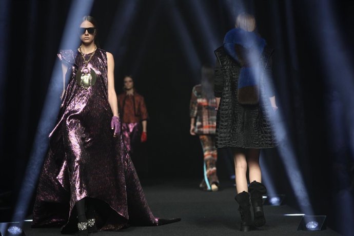 Desfile en la Mercedes-Benz Fashion Week de Madrid de Alvarno