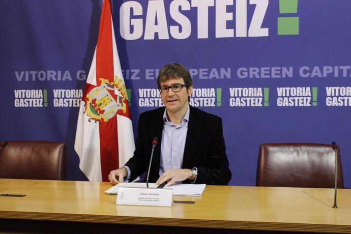 El alcalde de Vitoria, Gorka Urtaran (PNV)