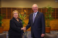 Kuczynski y Bachelet se reúnen en Lima por el I Gabinete Binacional