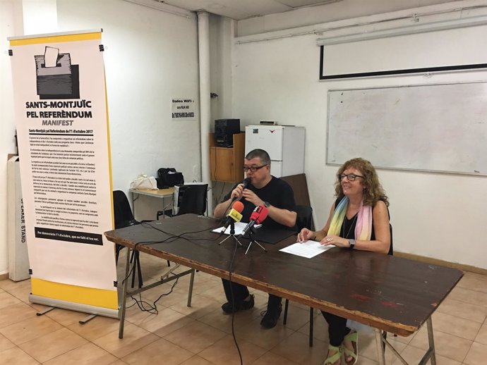 Plataforma Unitaria Sants-Montjuïc por el Referèndum 