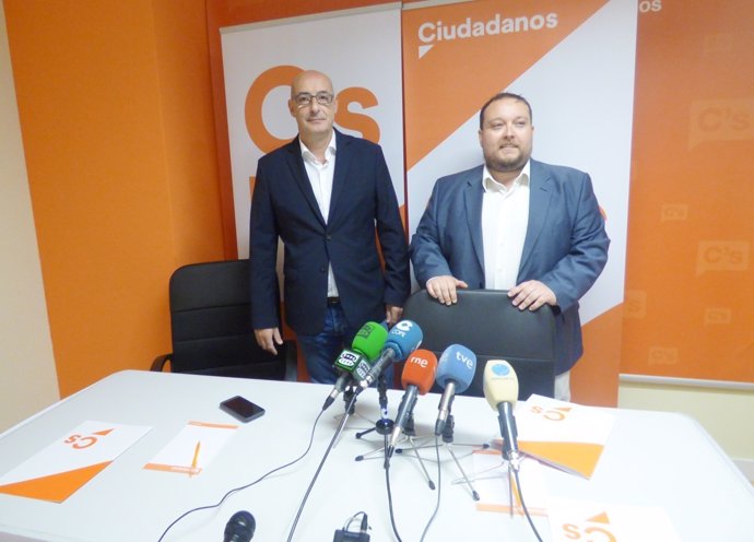 Félix Álvarez y Rubén Gómez, de Cs