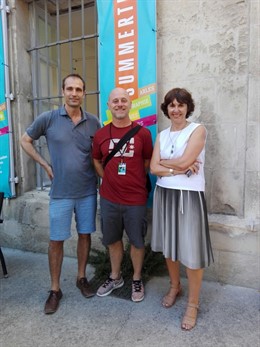 Asistentes de Baleares al festival Las Rencontres de Photographie
