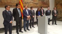 Puigdemont: "Estamos listos para asumir los impuestos que pasan por la hacienda española"