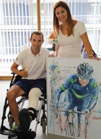 Valverde abandona el hospital y continuará con su recuperación en Murcia