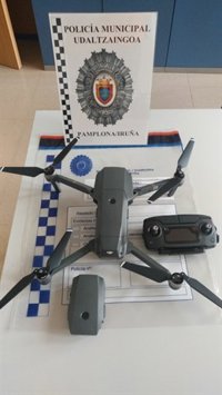 Sancionado por sobrevolar un dron en el recorrido del encierro antes de su inicio