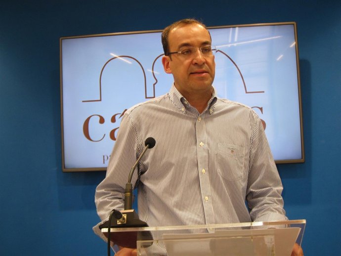 Rafael Mateos, portavoz del Gobierno local de Cáceres                  