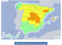Las lluvias continuarán este fin de semana y las temperaturas subirán a partir de la semana que viene