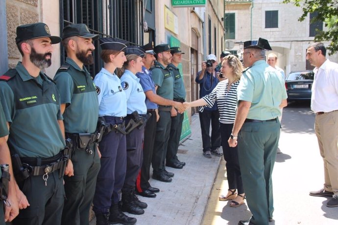 Salom da la bienvenida a los agentes de las patrullas mixtas