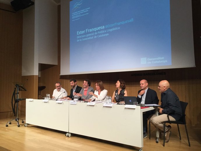 I.Franquesa a la V 'Jornada Llengua i Societat als Territoris de Parla Catalana'
