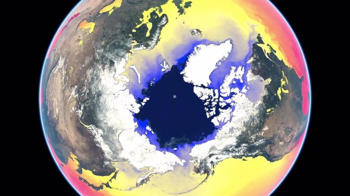 Imagen del vídeo de temperatura del mar
