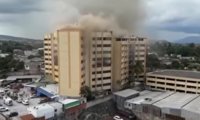 Registrado un incendio en la sede del Ministerio de Hacienda de El Salvador