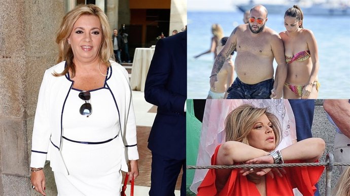 Terelu Campos, Carmen Borrego y Kiko Rivera e Irene Rosales 