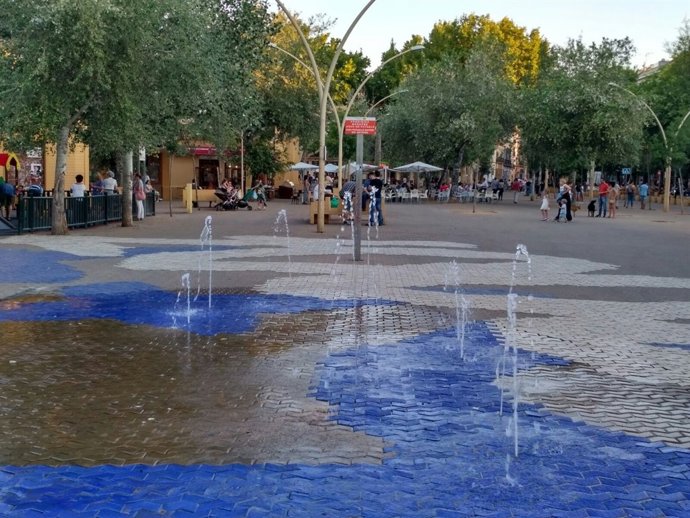 Fuente de la Alameda de Hércules de Sevilla