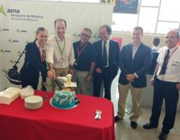 El Aeropuerto de Menorca inaugura una nueva ruta con Vigo