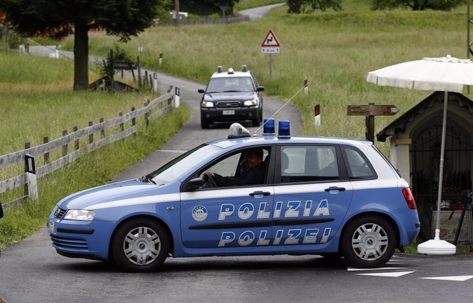 Coche de la Policía italiana