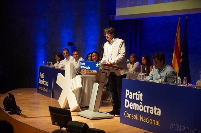 El presidente de la Generalitat, Carles Puigdemont