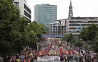 Merkel condena los disturbios durante el G20 y anuncia ayuda para los afectados