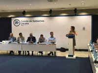 Gamarra llama a PSOE "a lograr acuerdos en ámbito municipal para seguir creciendo y creando empleo por nuestros vecinos"