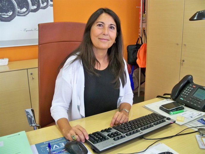 La directora de Trànsit Eugenia Doménech