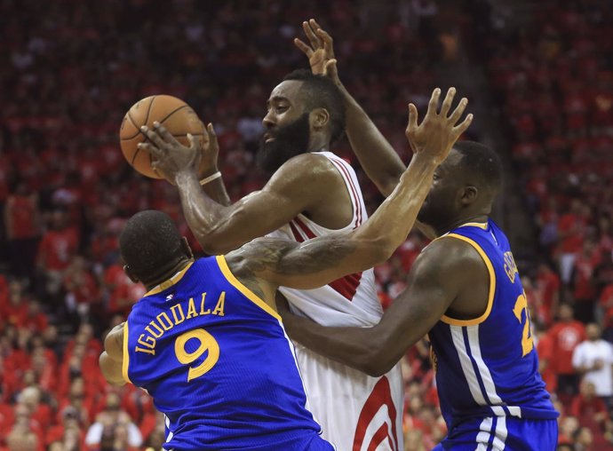 James Harden en el Golden State Warriors - Houston Rockets