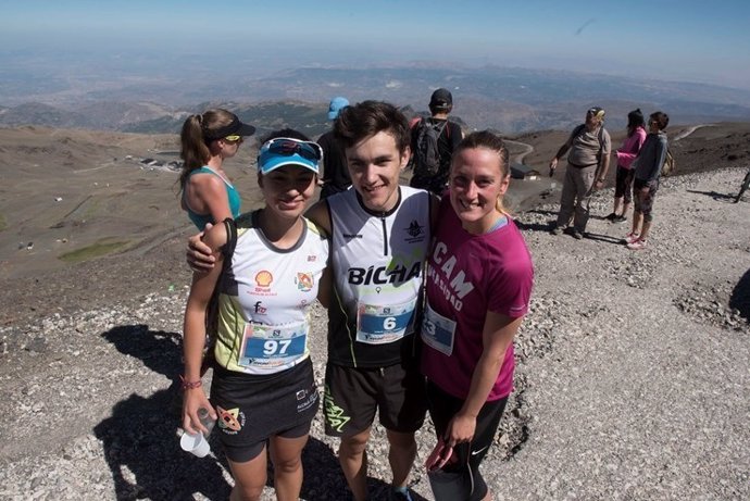 Mireia Belmonte y ganadores Kilómetro Vertical