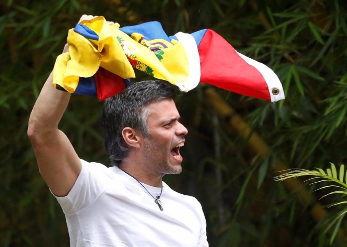 El líder opositor venezolano Leopoldo López