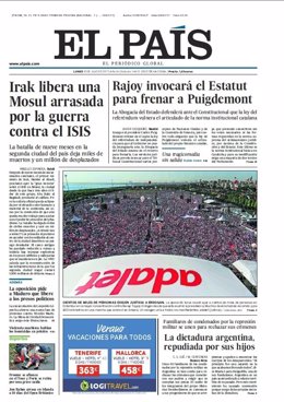 Portada EL PAIS