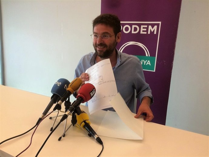 El secretario general de Podem, Albano-Dante Fachin