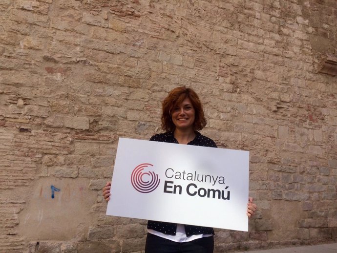 La portavoz de Catalunya en Comú, Elisenda Alamany