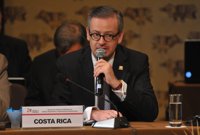 El canciller de Costa Rica acusa a Nicaragua de padecer "voracidad territorial" y de "perder toda credibilidad"