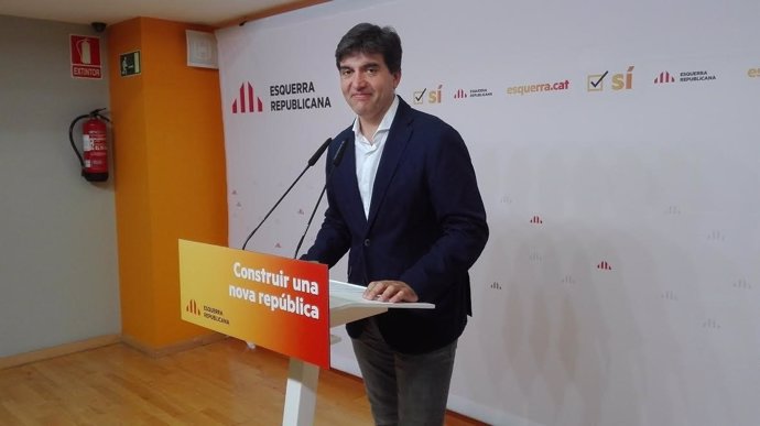 El portavoz de ERC, Sergi Sabrià