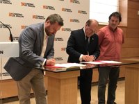 Soro continuará colaborando con la Hermandad de San Juan de la Peña por su "trabajo inmenso" en un enclave turístico