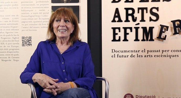 Actriz Mercè Sampietro