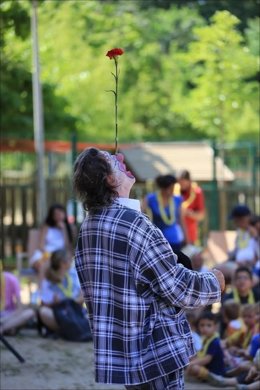 Un espectacle de Pallassos Sense Fronteres