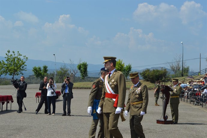 El rei Felip VI a Talarn (Lleida)