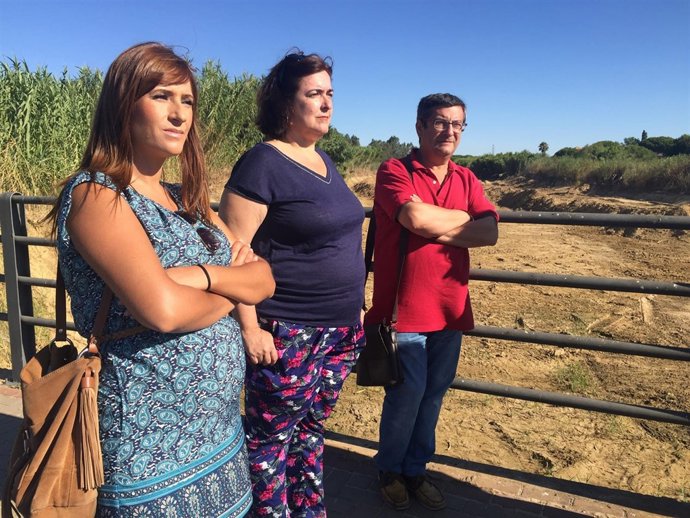 1 Nota Y 2 Fotos Junta (Obras Cauce Segunda Fase Aljaraque)