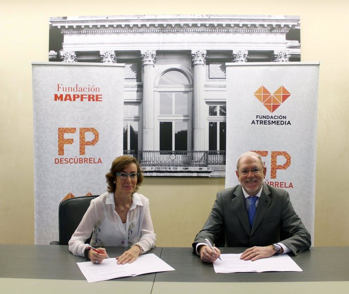 Fundación Atresmedia y Fundación Mapfre renuevan su acuerdo 'Descubrir la FP'