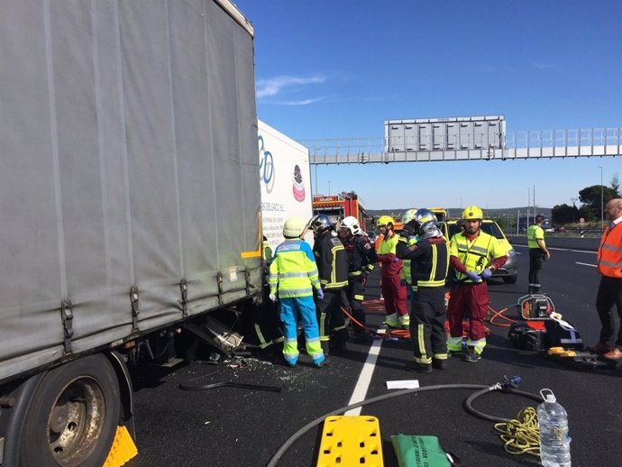 Imagen del lugar del accidente